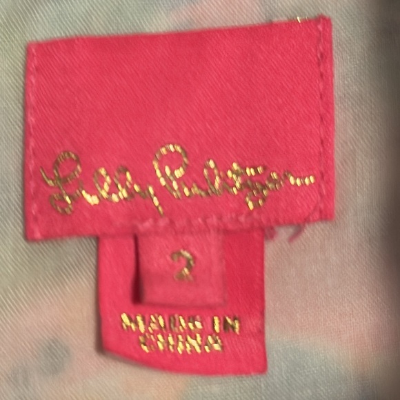 Lilly Pulitzer Little Lilly Classic Kids Multi-Color Shift Dress In Size 2 - Picture 5 of 5